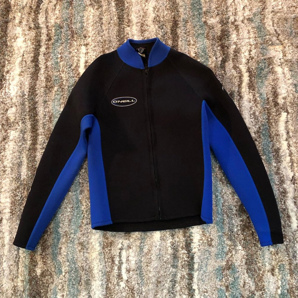 O'NEILL Wetsuit Jacket - front zip - Size L - Unisex